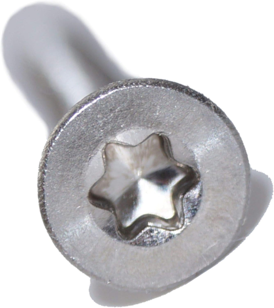 Senkschrauben mit Innensechsrund M6X40 TX30 50 Stück ISO 14581 A2 Edelstahl rostfrei Senkkopfschraub
