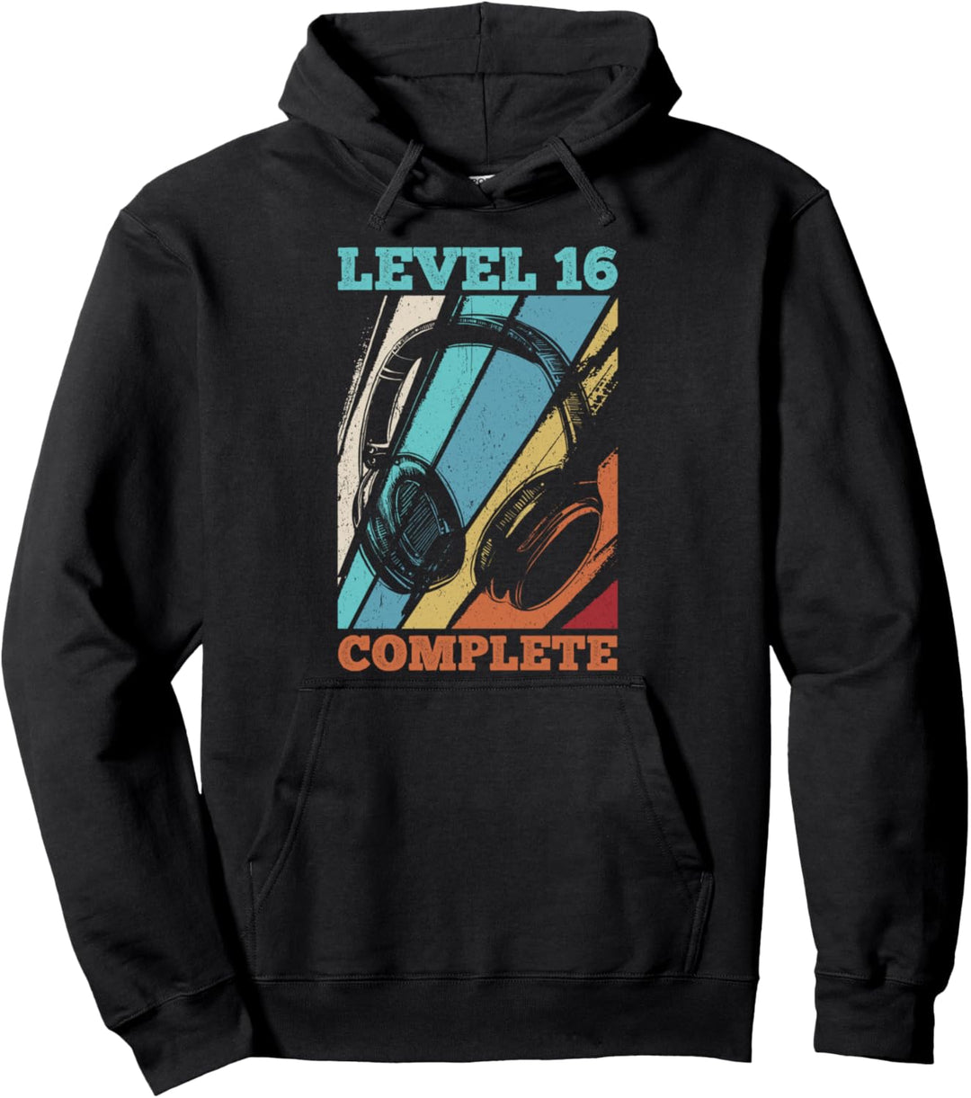 16.Geburtstag Video Gamer Level 16 Complete Pullover Hoodie