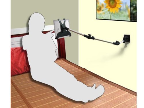 System-S Wandhalterung Halter Schwenkarm Flexibel Mount Ständer Halterung Stand Universal für Tablet