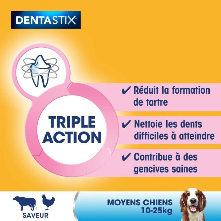 PEDIGREE Dentastik - Pour chien moyen - (x10)