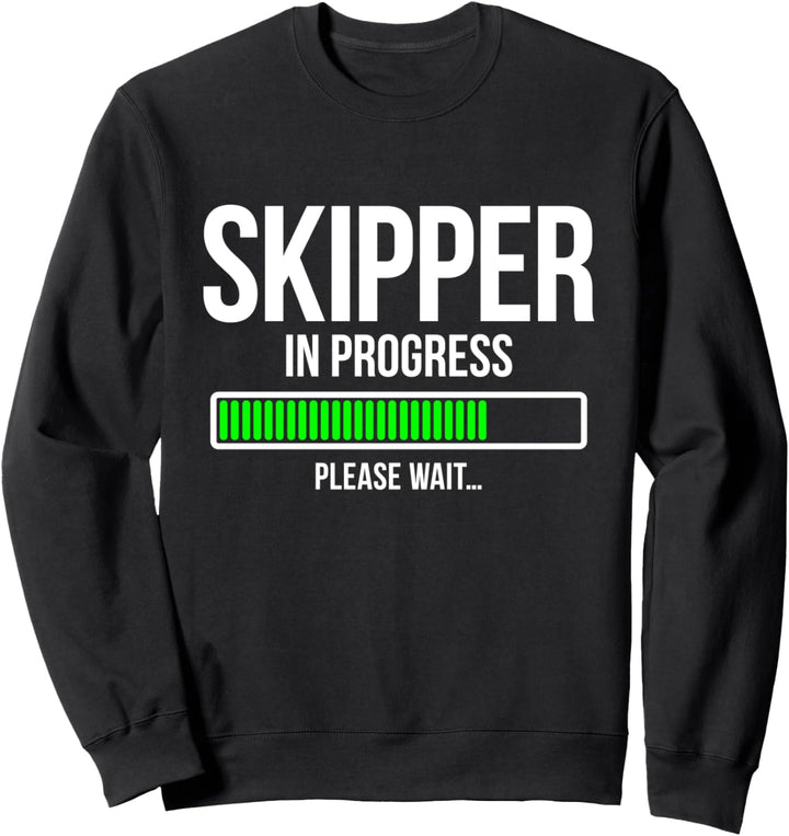 Segelschein Skipper Segelboot Segeltörn Skipper Sweatshirt