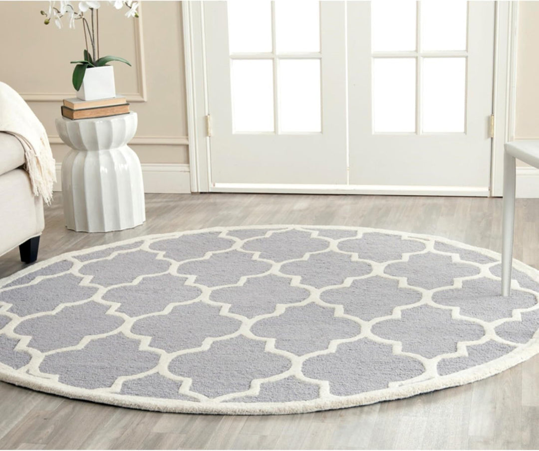 SAFAVIEH Spalier Teppich für Wohnzimmer, Esszimmer, Schlafzimmer - Cambridge Collection, Kurzer Flor