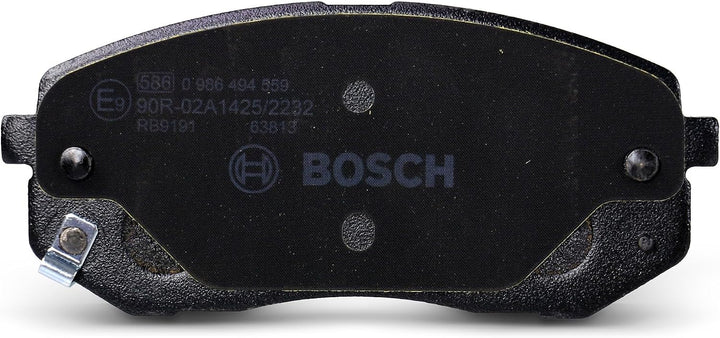 Bosch BP1480 Bremsbeläge - Vorderachse - ECE-R90 Zertifizierung - vier Bremsbeläge pro Set Einzelbet