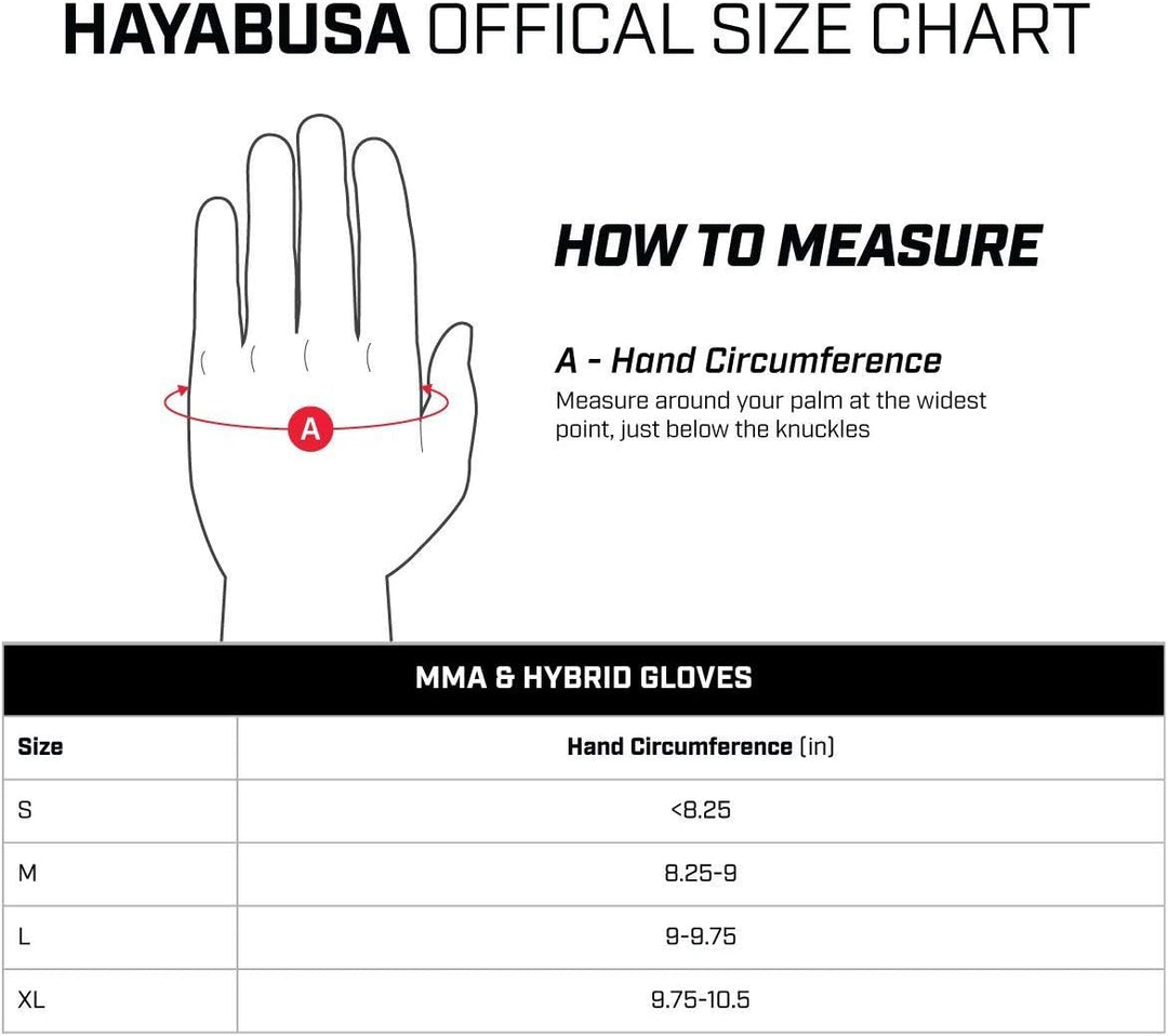 Hayabusa T3 4oz MMA Handschuhe. Ideal für Kampf, S