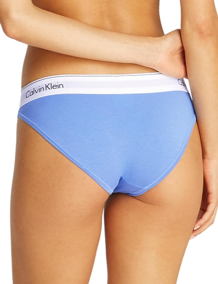 Calvin Klein Damen Slip Bikini Form Unterwäsche S Blue (Glacier), S Blue (Glacier)