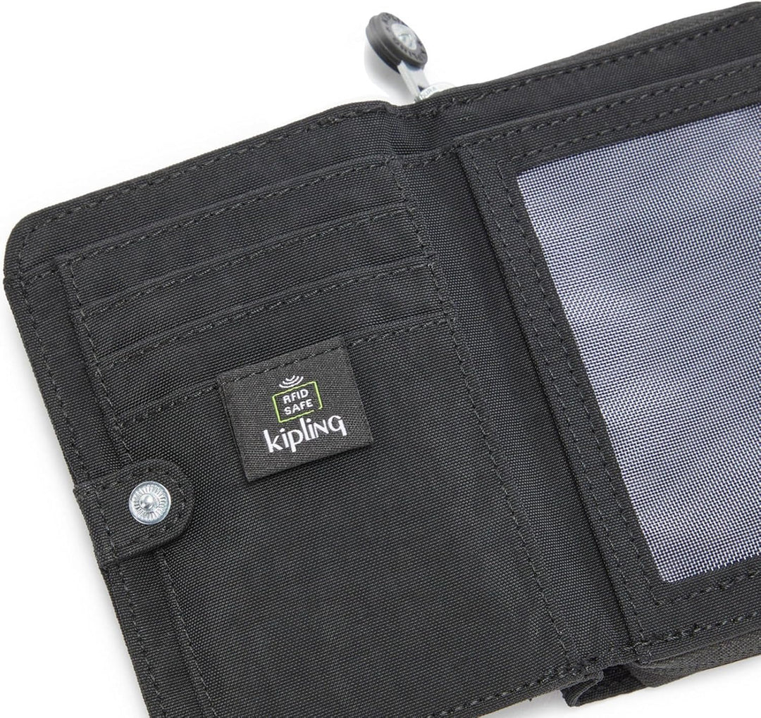 Kipling Damen Money Love Wallets, Black Noir, Black Noir