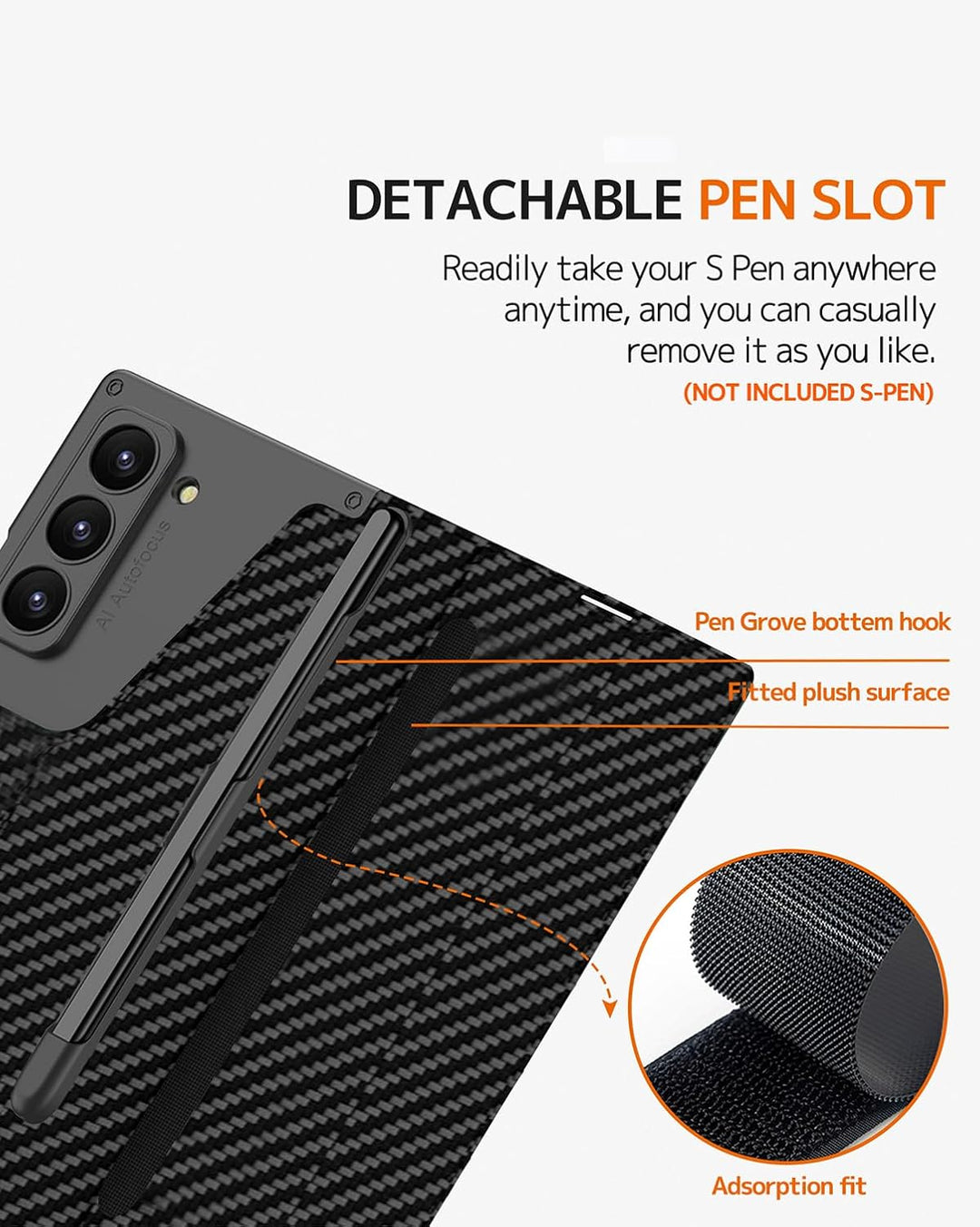 NINKI für Samsung Galaxy Z Fold 7 Wallet Case mit Kartenhalter,Eingebauter Displayschutz handyhülle
