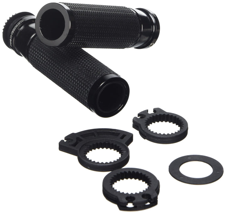 Puig Hi-Tech Ascent Grips Schwarz, Schwarz