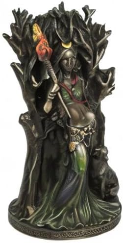 Veronese Design 21,6 cm Hekate griechische Göttin der Magie und ihr Hund