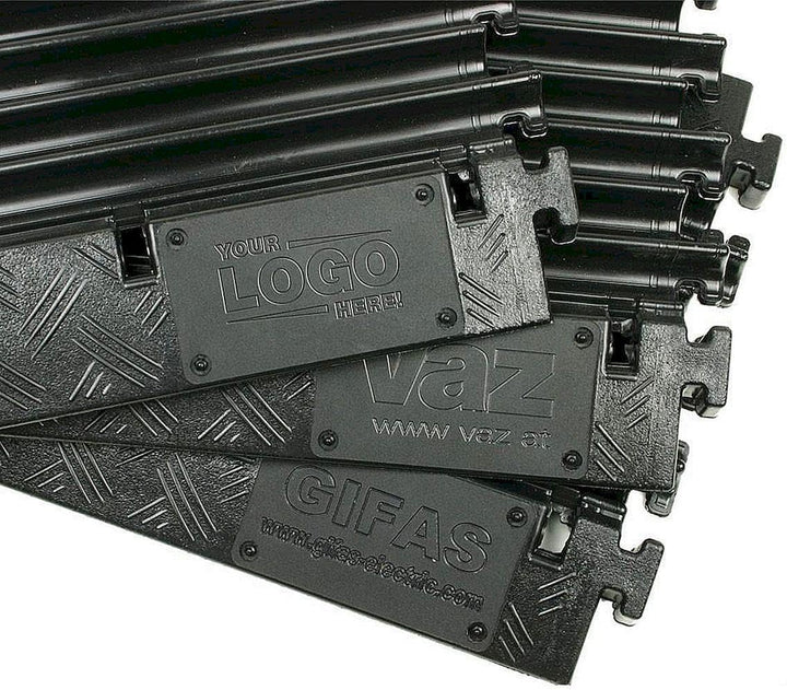 DEFENDER Nano Kabelbrücke 6 Kanal mit schwarzem Deckel schwarzer deckel, schwarzer deckel