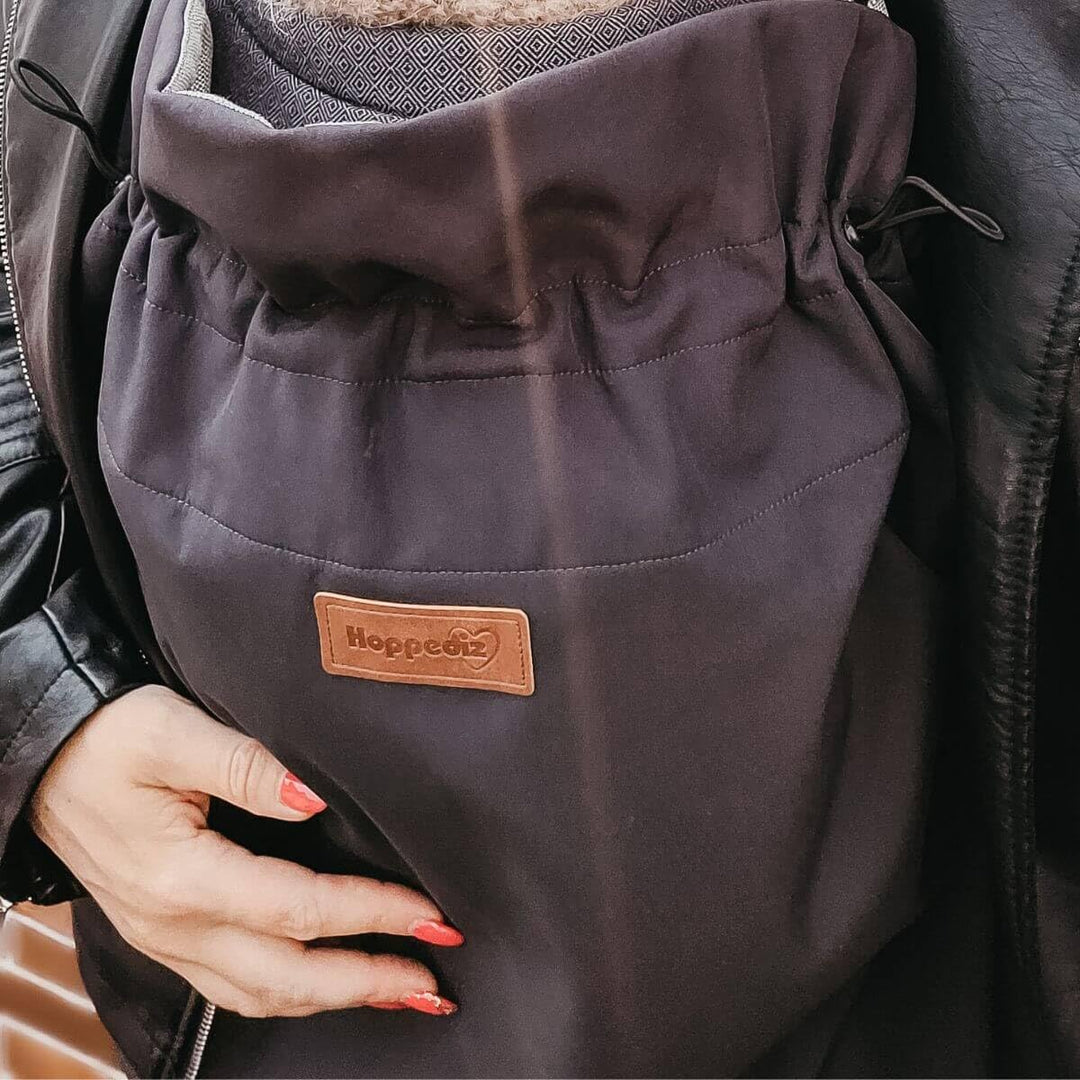 Hoppediz Tragecover aus Softshell - Universalcover für Babytrage und Tragetuch
