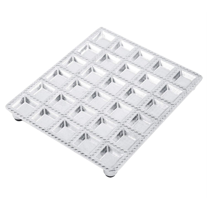 Ravioli-Form aus Aluminiumlegierung Knödel-Gebäck-Formenbauer Küchenhelfer Mini Squares Ravioli Make