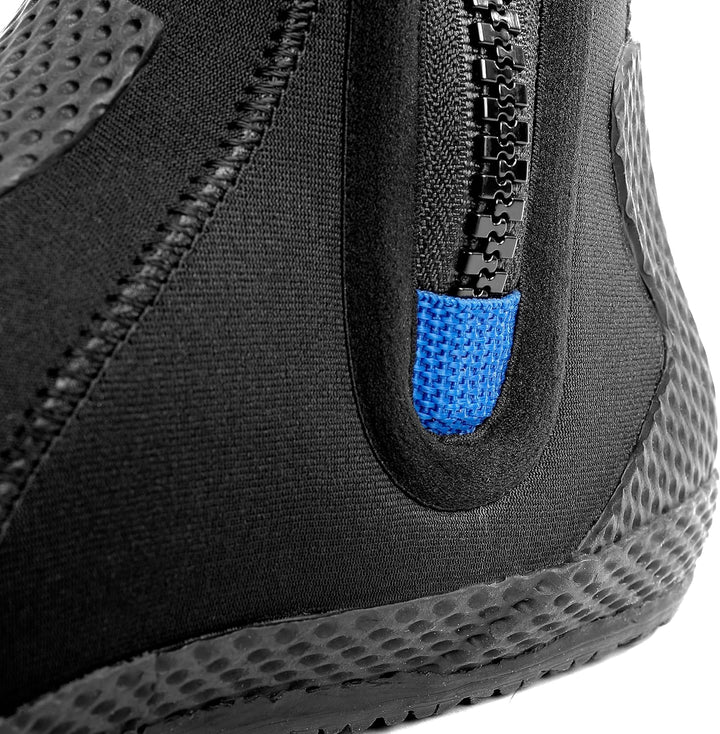 Aqua Lung Superzip Ergo II Neoprenfüssling schwarz/blau 5mm 43, 43