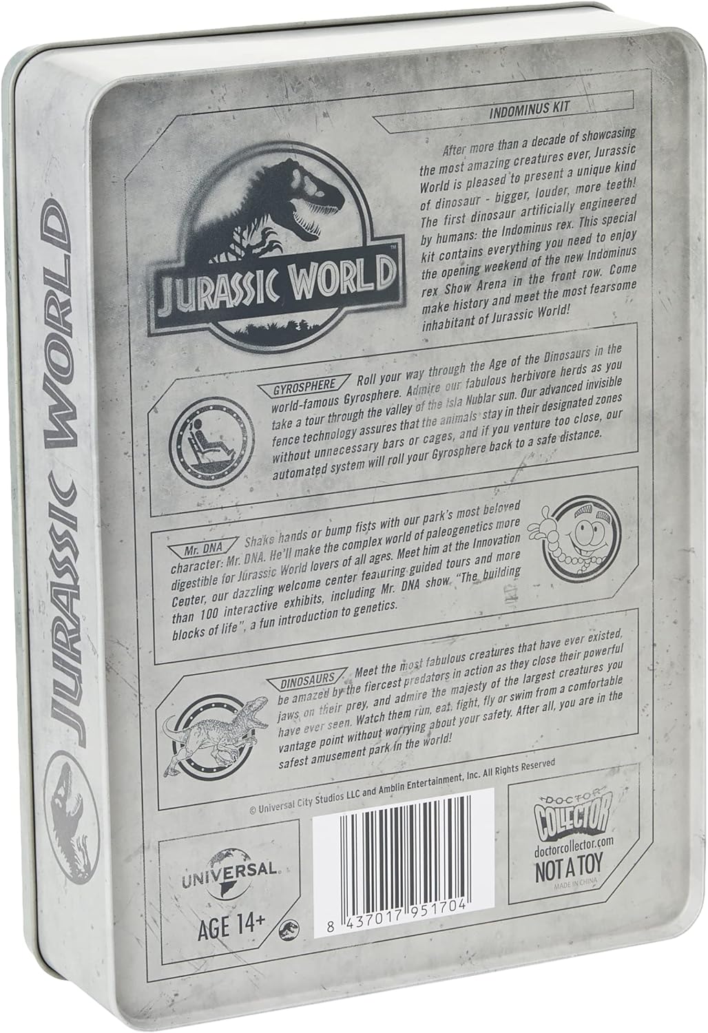 Jurassic World - Indominus Kit - Doctor Collector