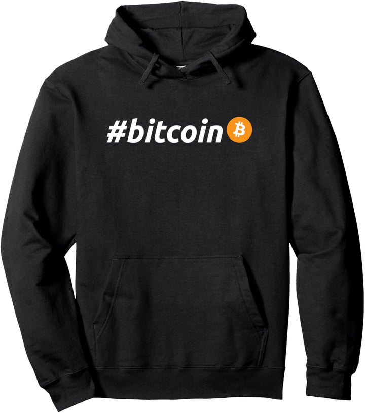 Hashtag Bitcoin, BTC Kryptowährung Pullover Hoodie