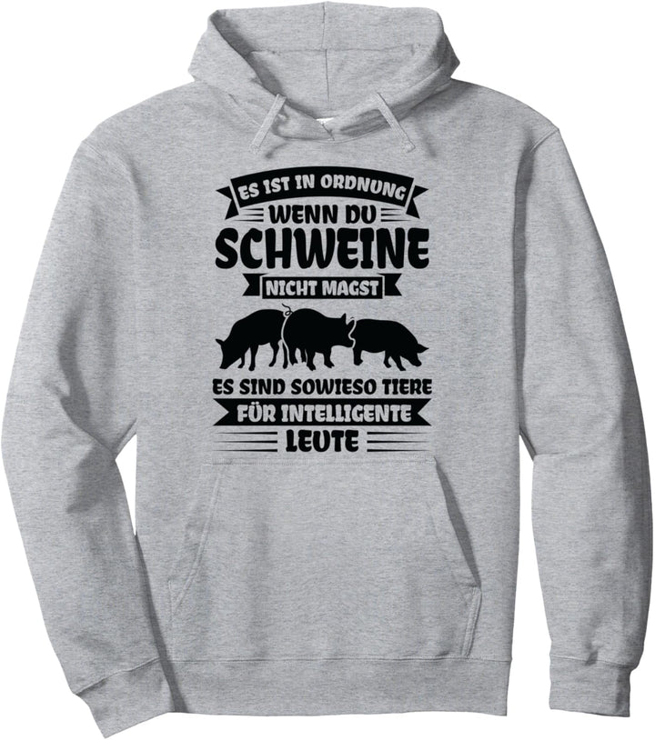 Schweine Schweinezüchter Schwein Pullover Hoodie