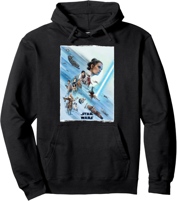 Star Wars: The Rise Of Skywalker Rey Rebel Alliance Poster Pullover Hoodie