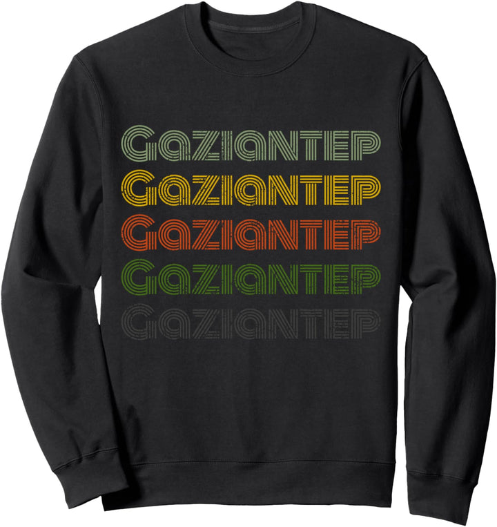 Türkei 70er Jahre City Retro Vintage Gaziantep Sweatshirt