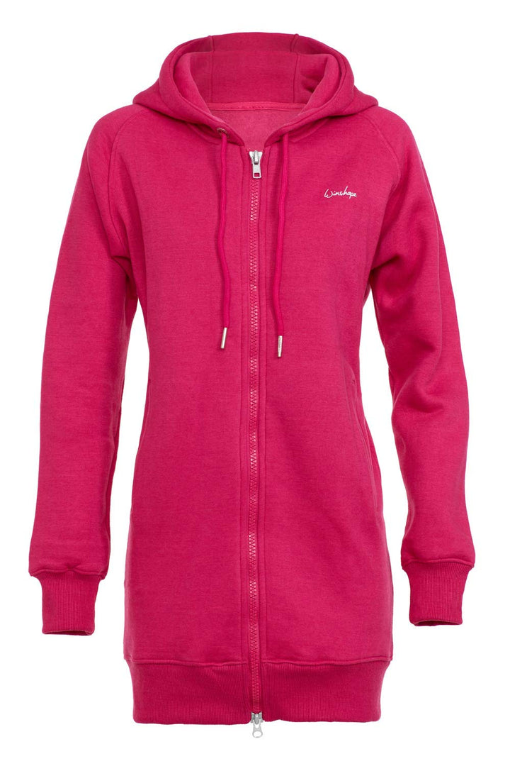 WINSHAPE Damen Kapuzenpullover XS Deep-pink, XS Deep-pink