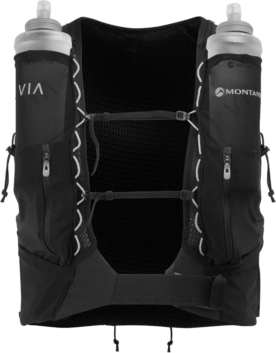 Montane Gecko VP 5 Laufen Pack Schwarz L, Schwarz L