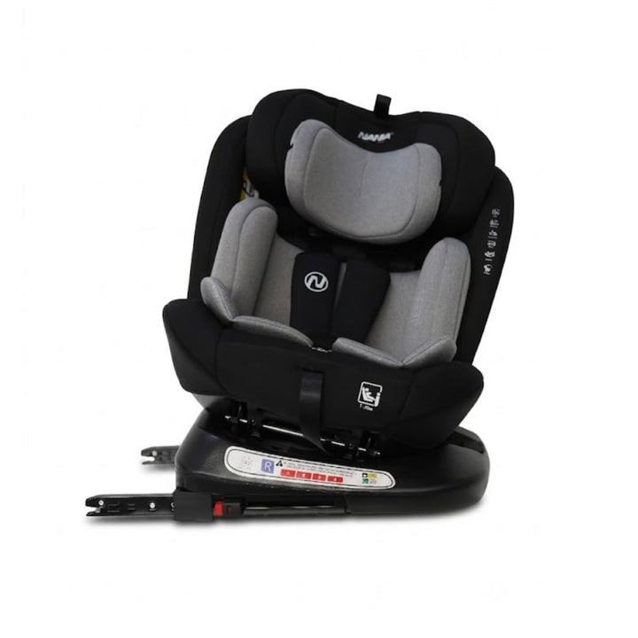 Nania - Kinderautositz Phoenix 360° drehbar - I-Size 40-150 cm - wächst mit von Geburt an bis ca. 12