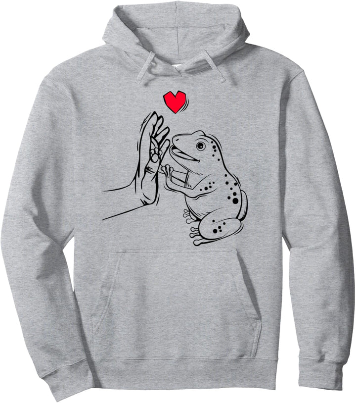 Frosch Liebe Frösche Kinder Mädchen Damen Pullover Hoodie