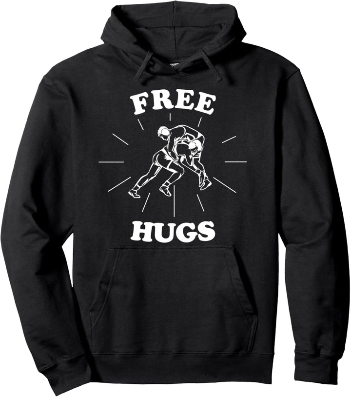 Wrestling - Free Hugs Pullover Hoodie
