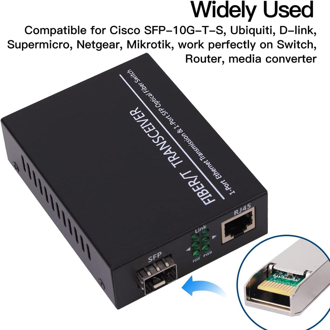 1PCS 10G SFP 10G-Base-SR 850nm MMF, SFP+ Transceiver bis zu 550 Meter, für Cisco GLC-SX-MMD/GLC-SX-M