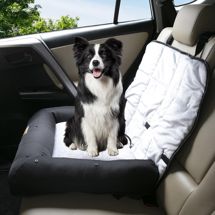 BingoPaw Hunde Autositz für grosse Hunde, 3-in-1 Verstärkter Autositz mit Befestigungsgurten, wasser