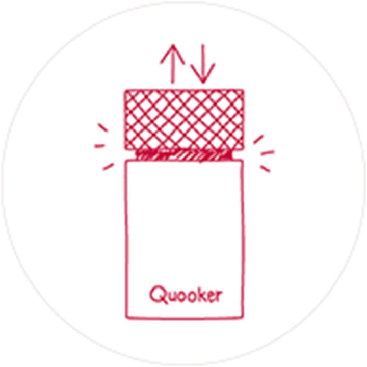 Quooker COMBI+ 2.2 E Nordic Round RVS (Voll-Edelstahl)