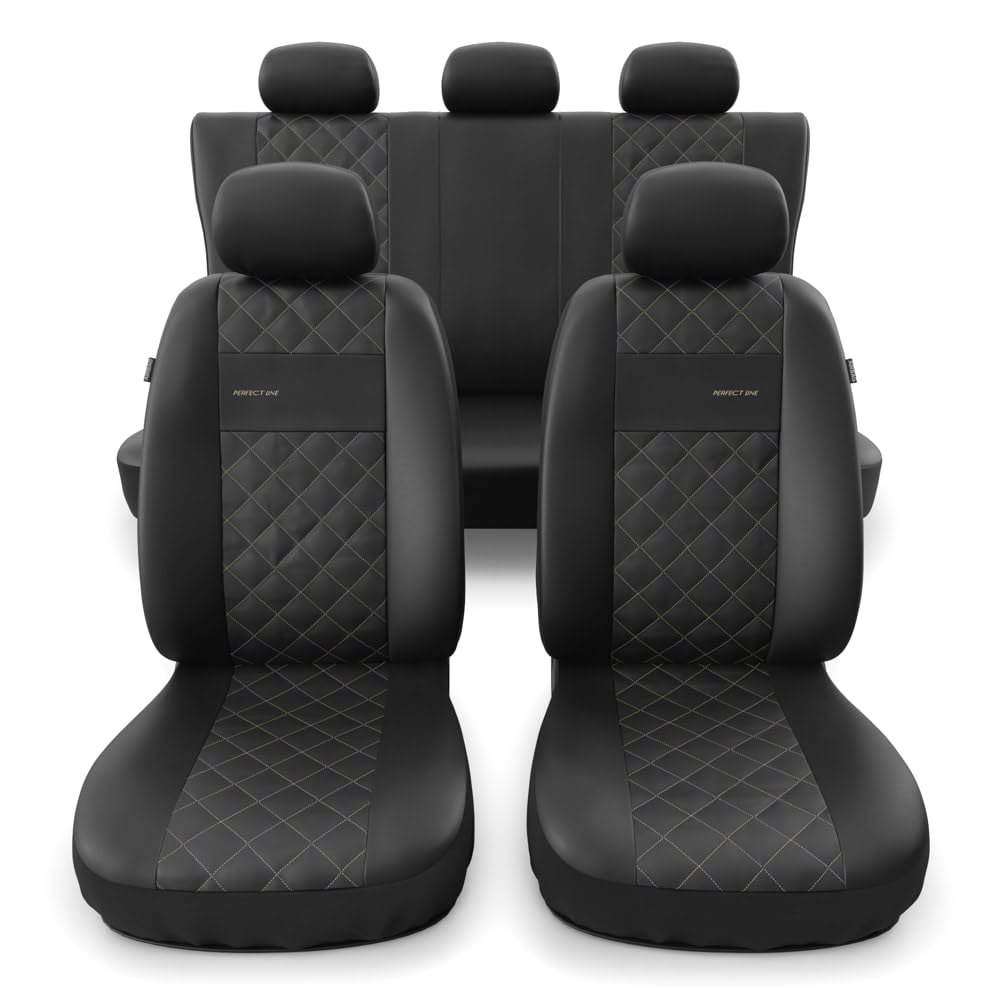 Mossa - Universal Sitzbezüge Auto kompatibel mit VW Volkswagen Tiguan I, II, III (2007- ) - Autositz