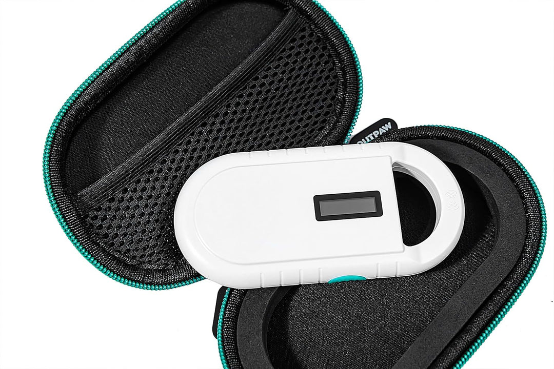 LBH Tierchip Lesegerät Chipleser für Tiere RFID Chip Microchip Tiere ISO Transponder zur, Chipleser
