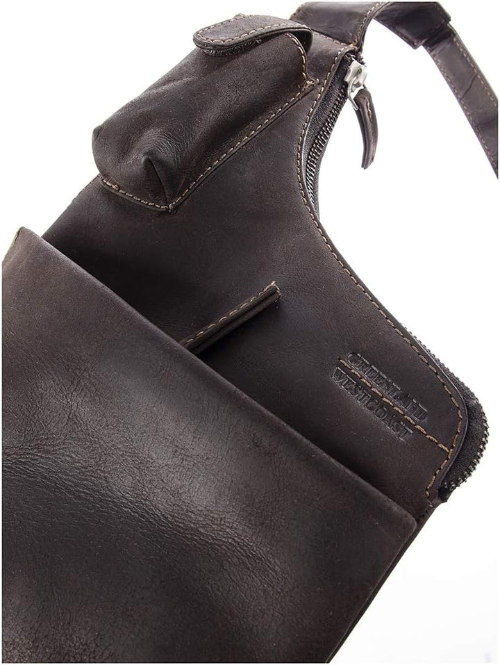 Greenland Nature Westcoast Umhängetasche -Bodybag Leder 20 cm