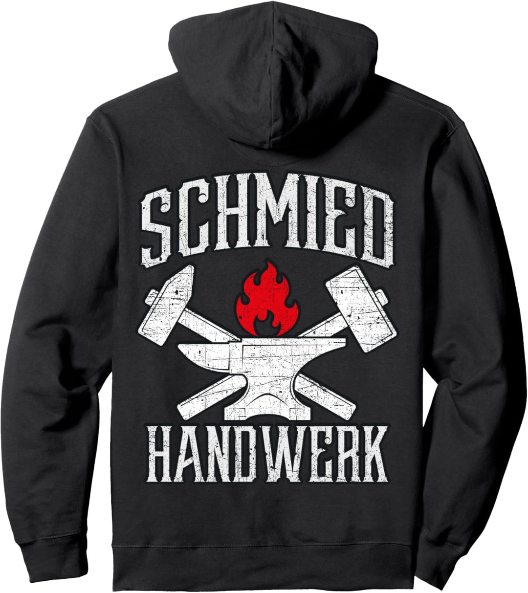 Schmied Handwerker Pullover Hoodie