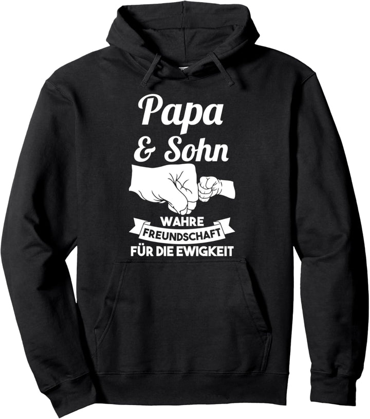 Papa und Sohn Pullover Hoodie