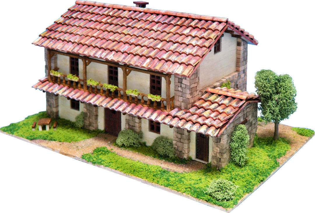DOMUS Kits Domus Kits40953 Arquitectura Santillana Häuser, Massstab 1:60, Mehrfarbig