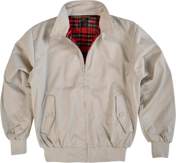 Original GearUp® Harrington Jacke English Style in 12 verschiedenen Designs wählbar 3XL Beige, 3XL B