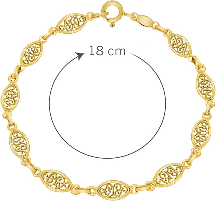 Carissima Gold Damen - Armband 375 Rundschliff Diamant 1.20.6892