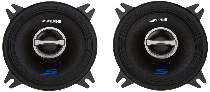 Alpine S-S40-10 cm (4-Zoll) 2-Wege-Koaxial-Lautsprechersystem