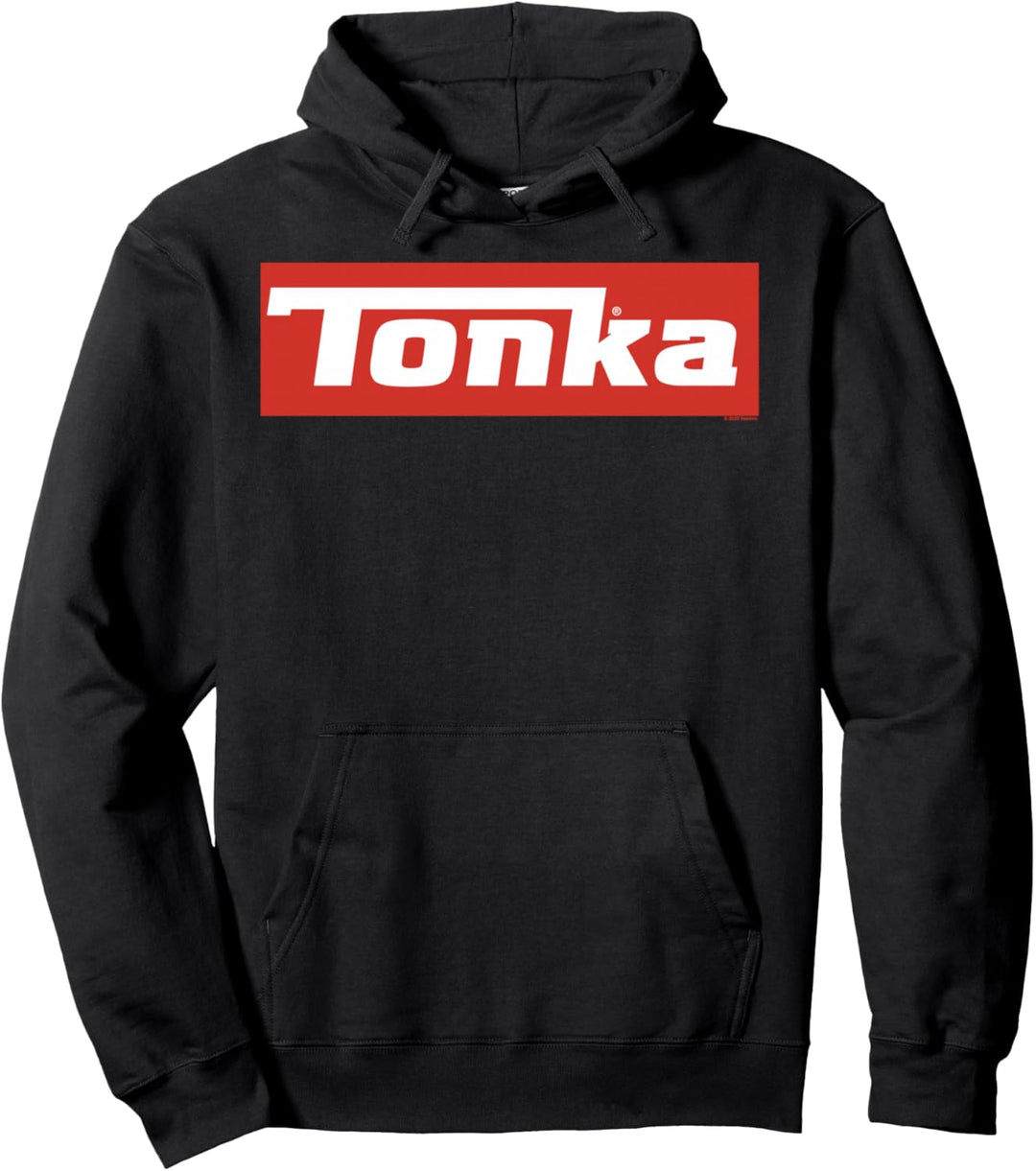 Tonka Simple Red Vintage Logo Pullover Hoodie