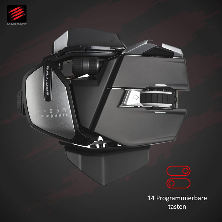 Madcatz R.A.T. Dws Dual Wirelessoptical Gaming Mouseblack Single