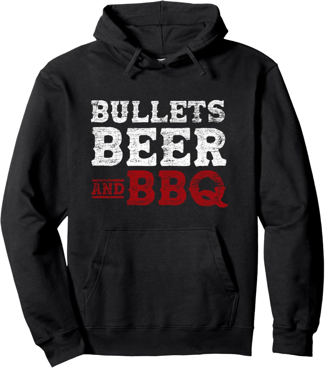 Lustiges Bier Grillparty Geschenk BBQ Pullover Hoodie