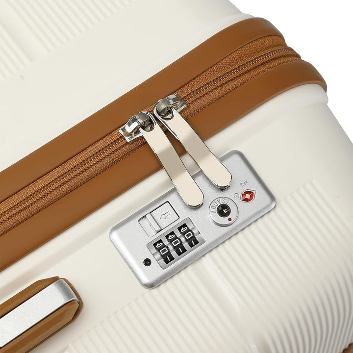 British Traveller Reisekoffer Gross Koffer Trolleys Gross Hartschalenkoffer 100% PP Handgepäck Koffe