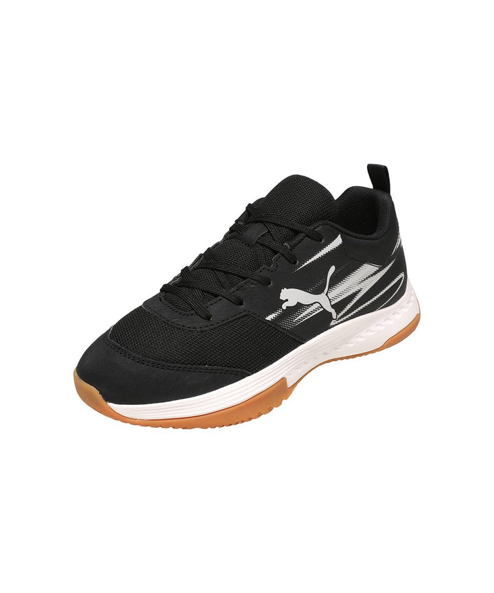 PUMA Unisex Kinder Varion Ii Jr Indoor Court Shoe 33 EU Puma Black Cool Light Gray Gum, 33 EU Puma B