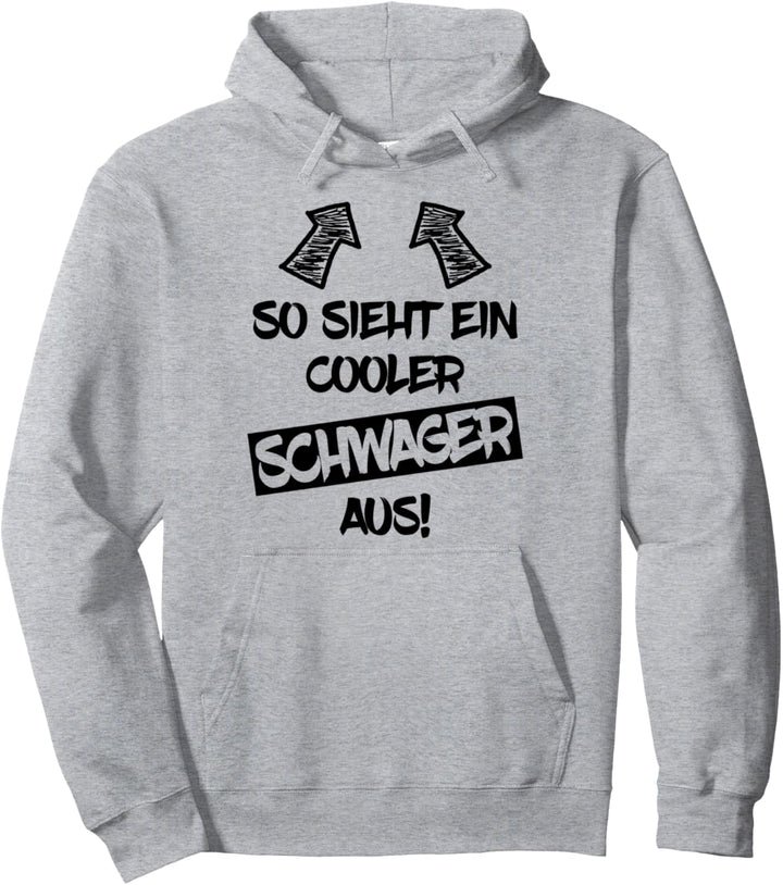 Cooler Schwager Lustiger Spruch Hochzeit Familie Männer Pullover Hoodie