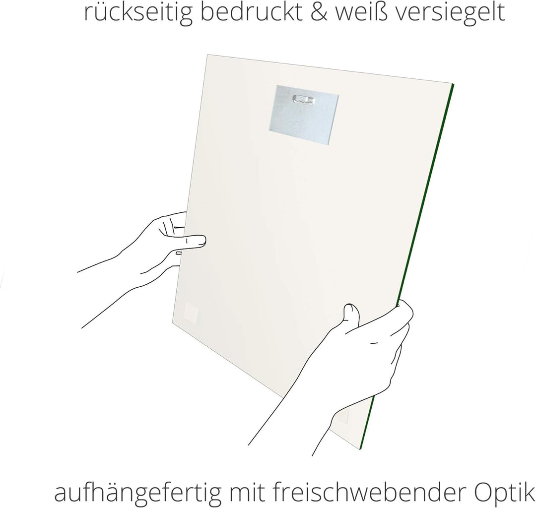 ARTland Glasbilder Wandbild Glas Bild einteilig 45x60 cm Hochformat Asien Wellness Entspannung Spa Z