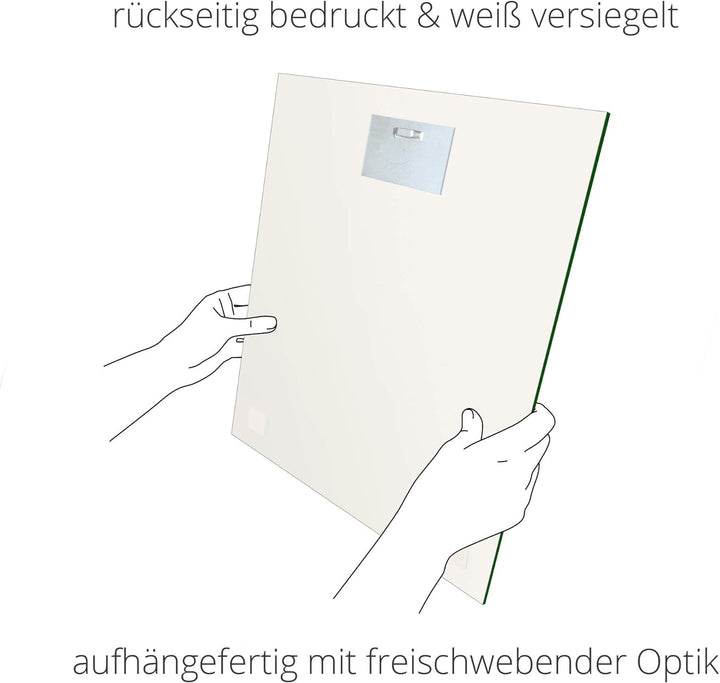 ARTland Glasbilder Wandbild Glas Bild einteilig 45x60 cm Hochformat Asien Wellness Entspannung Spa Z