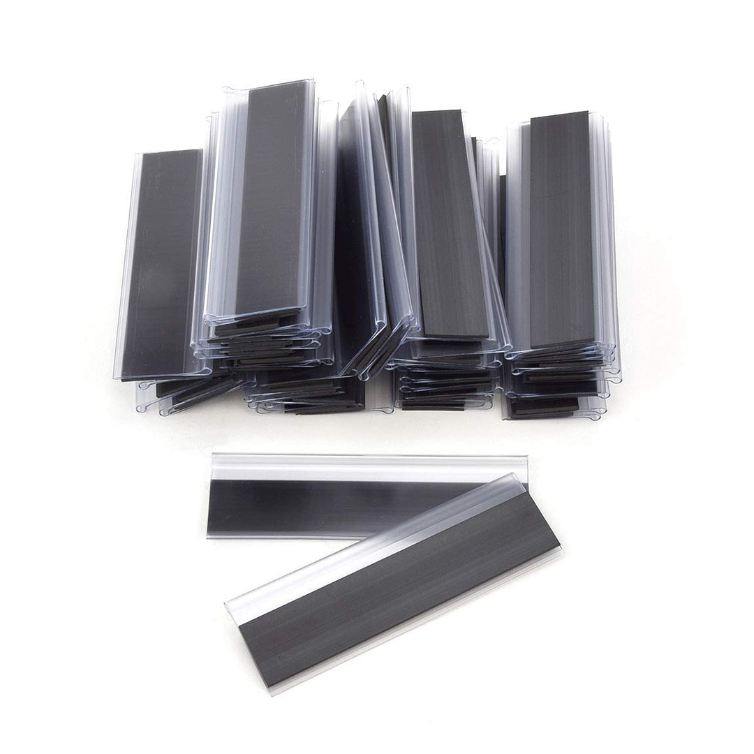 Magnetische Etikettenhalter für Einstecketiketten 400 mm Breit/Tickethalter/Etiketten Halter (42 mm