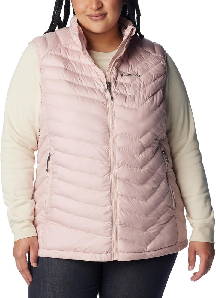 Columbia Powder Lite Vest, Steppweste für Damen Lässig. XS Rot, Lässig. XS Rot