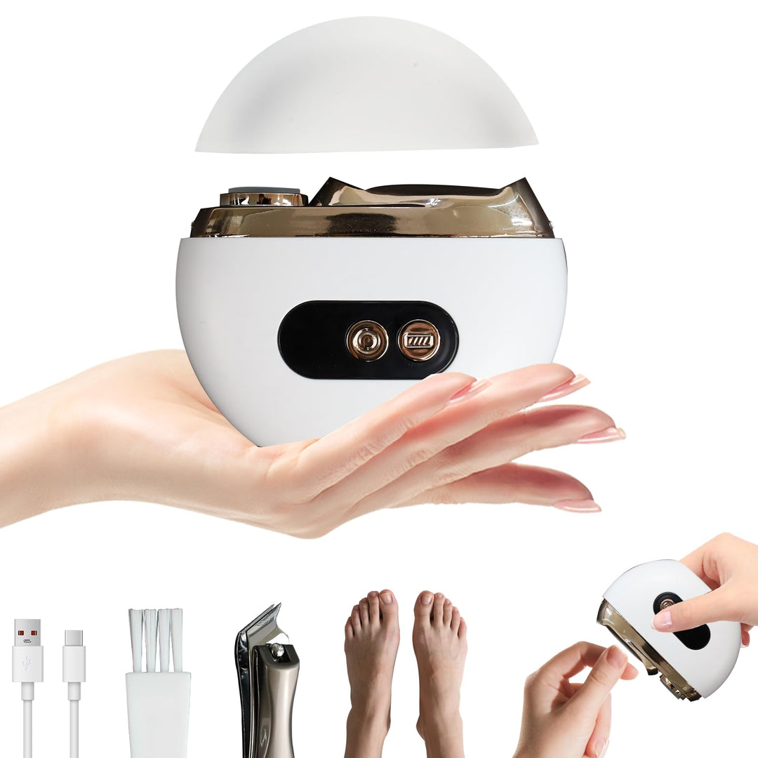 Elektrischer Nagelknipser, 2025 Verbessertes Nail Trimmer Beinhaltet 2 in 1 Electric Nail Clippers &amp;